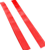Gummi Einstiegsleisten Schweller für Mercedes SL107 R107/W107 rot