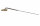 Sonnenblenden Stange Sunvisor Haltestange für Mercedes SL 107 R107 beige
