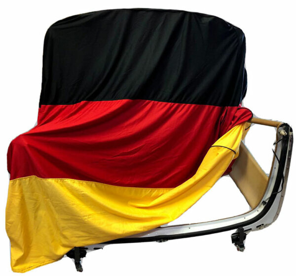 Hardtopcover Staubschutzhülle Hardtophülle Deutschlandflagge