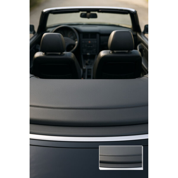 Verdeckkastenbezug Bezug Verdeckkasten für Audi 80 Cabrio schwarz