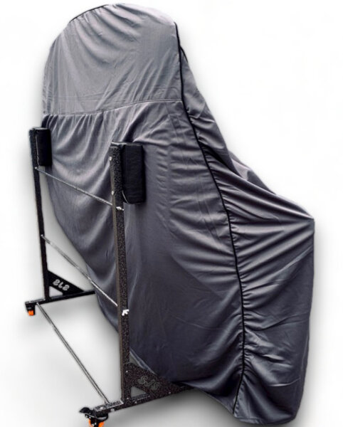 Hardtopständer Dachständer Hardtopwagen + Hardtopcover grau