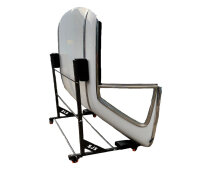 Hardtopständer Dachständer Hardtopwagen mit Hardtopcover braun Mercedes SL107