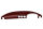 Armaturenbrett Cover Dashboard für Mercedes SL 107 & SLC Rechtslenker RHD D.rot