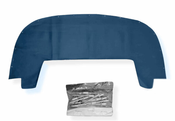 Verdeckkastenbezug Bezug Verdeckkasten für Audi 80 Cabrio blau