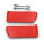 Türtaschen Türfächer Kartentasche für Mercedes SL R107 W107 Paar rot