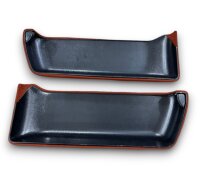 Türtaschen Türfächer Kartentasche für Mercedes SL R107 W107 Paar dunkelrot
