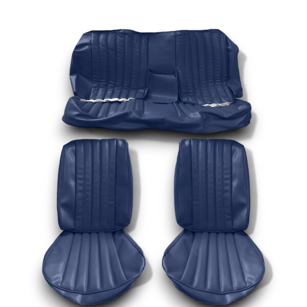 Sitzbezüge Bezüge für Mercedes Benz W114 W115 /8 Coupe blau