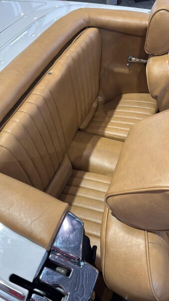 Rückbank Notsitz Kindersitz für Mercedes SL R107 klappbar originalgetreu dattel