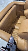 Rückbank Notsitz Kindersitz für Mercedes SL R107 klappbar originalgetreu dattel