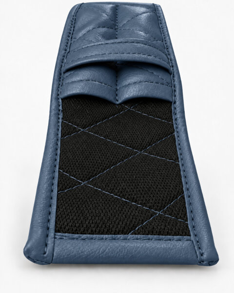Tasche Etui für Verdeckhebel Verdeckgriffe für Mercedes SL R107 blau
