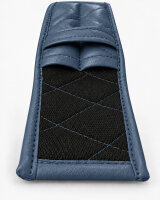 Tasche Etui für Verdeckhebel Verdeckgriffe für Mercedes SL R107 blau