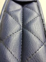 Tasche Etui für Verdeckhebel Verdeckgriffe für Mercedes SL R107,blau