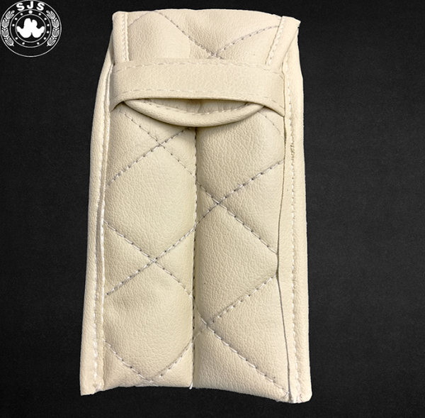 Tasche Etui für Verdeckhebel Verdeckgriffe für Mercedes SL R107,pergament