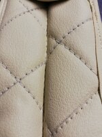 Tasche Etui für Verdeckhebel Verdeckgriffe für Mercedes SL R107,pergament