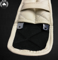 Tasche Etui für Verdeckhebel Verdeckgriffe für Mercedes SL R107,pergament