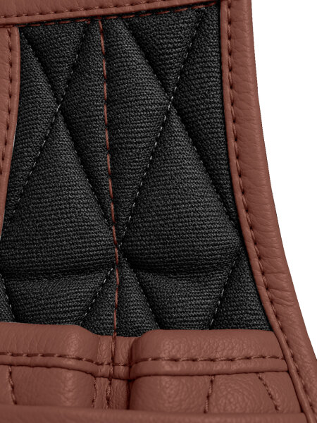 Tasche Etui für Verdeckhebel Verdeckgriffe für Mercedes SL R107 dunkelrot