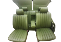 Innenausstattung Sitzgarnitur  für Mercedes Benz W123 Limousine grün