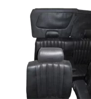 Innenausstattung Sitzgarnitur  für Mercedes Benz W123 Limousine schwarz