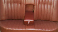 Sitzbezüge Bezüge  für Mercedes Benz W123 Limousine 1/2.Serie dunkelrot
