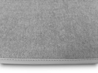 Teppichsatz Teppich für Mercedes W108 SE 1965-1969 Gummi Absatzschoner grau