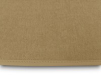 Teppichsatz Teppich für Mercedes W110 kleine Heckflosse Gummi Absatzschoner dattel