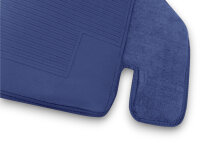 Teppichsatz Teppich, Gummi Absatzschoner für BMW E9 1968 - 1975 blau