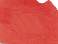 Teppichsatz Teppich, Gummi Absatzschoner für BMW E9 1968 - 1975 rot