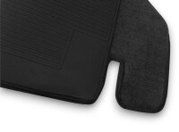 Teppichsatz Teppich, Gummi Absatzschoner für BMW E9 1968 - 1975 schwarz