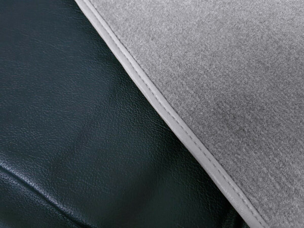 Kofferraumteppichsatz für Mercedes-Benz SL R107 W107 Velours grau