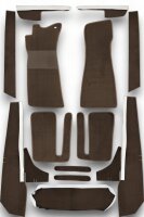 Teppich Teppichsatz für Opel GT  braun