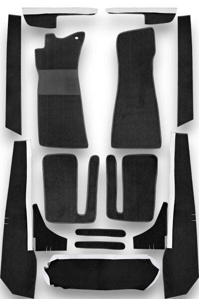 Teppich Teppichsatz für Opel GT  schwarz