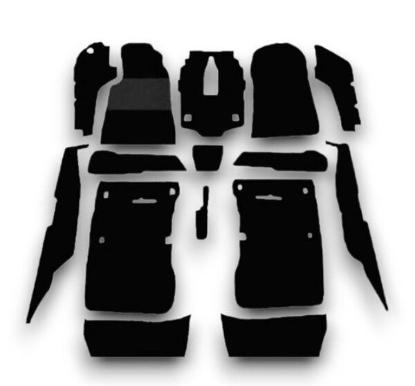 Teppichsatz Teppich für Mercedes Benz W201