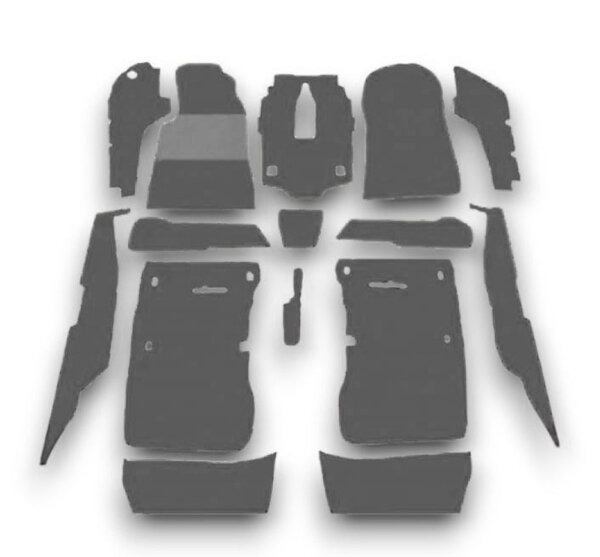 Teppichsatz Teppich für Mercedes Benz W201
