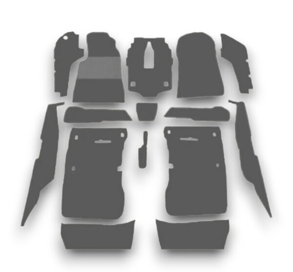 Teppichsatz Teppich für Mercedes Benz W201