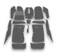 Teppichsatz Teppich für Mercedes Benz W201