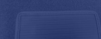 Teppichsatz Teppich für Mercedes W123 Coupe Gummi Absatzschoner blau