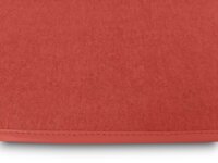 Teppichsatz Teppich für Mercedes Benz W126 SE Gummi Absatzschoner rot