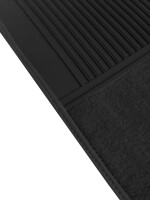 Teppichsatz Teppich für Mercedes Benz W126 SE Gummi Absatzschoner schwarz