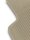 Teppichsatz Teppich für Mercedes Benz W116 SE Gummi Absatzschoner beige