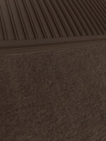 Teppichsatz Teppich für Mercedes Benz W116 SE Gummi Absatzschoner braun
