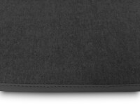 Teppichsatz Teppich für Mercedes Benz W116 SE Gummi Absatzschoner schwarz