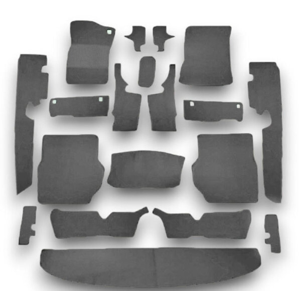 Teppichsatz Teppich für Mercedes Benz W116 SEL