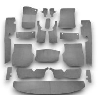 Teppichsatz Teppich für Mercedes W116 SEL Gummi...