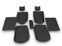 Sitzbezüge Bezüge Bezug für Mercedes W114 W115 /8 Limousine schwarz 1972-1976