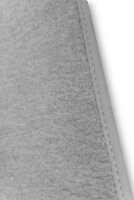 Teppichsatz Teppich für Mercedes W111 große Heckflosse Gummi Absatzschoner grau