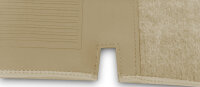 Teppichsatz Gummi für Mercedes W109 automatik & Schalter 1965-1969 beige
