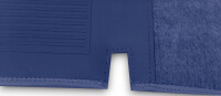 Teppichsatz Gummi für Mercedes W109 automatik & Schalter 1965-1969 blau
