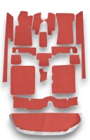 Teppichsatz Teppich für Mercedes Benz C107 Gummi...
