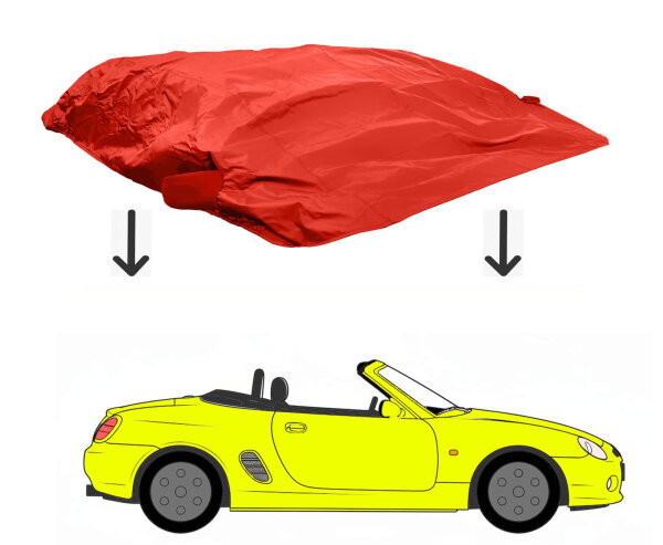 Halbgarage / Halbcover für Mazda MX-5 2005–2016