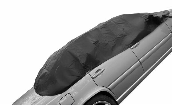 Halbcover Verdeckcover Garage Halbgarage für Mercedes SL W107 R107 schwarz